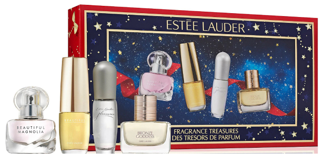 Estee Lauder Fragrance Treasures 4 Piece Fragrance Set