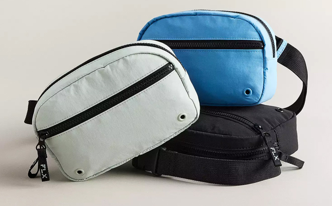 FLX Dome Belt Bags in Various Colors