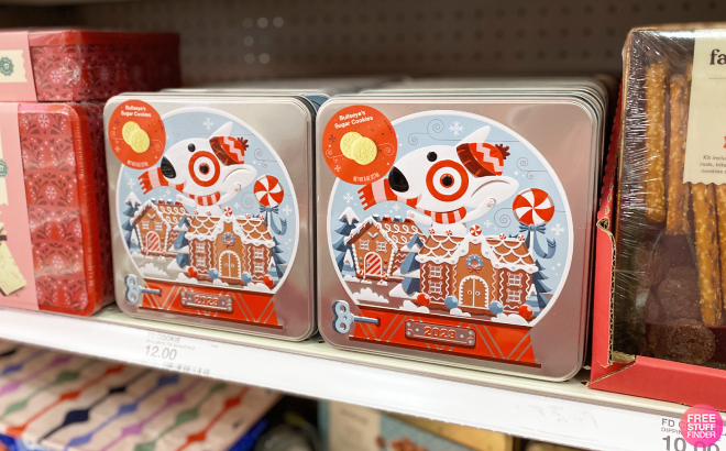 Favorite Day Sugar Cookies 2023 Collectible Tins on Rack at Target