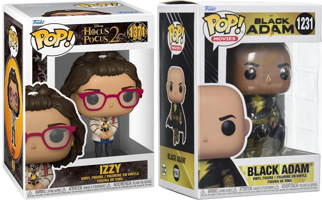 Funko Pop Disney Hocus Pocus 2 Izzy and Black Adam