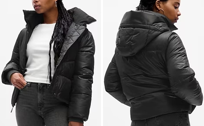 GAP ColdControl Max Short Puffer Jacket