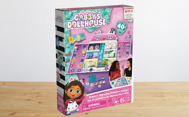 Gabby's Dollhouse, Charming Collection Game Board Game for Kids Based on  the Netflix Original Series Gabby's Dollhouse Toys