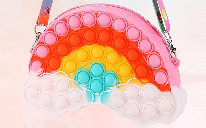 Girls Pop It Rainbow Bag