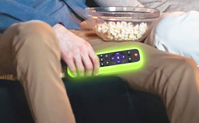 Glow in The Dark Silicone Sleeve in Mens Hand