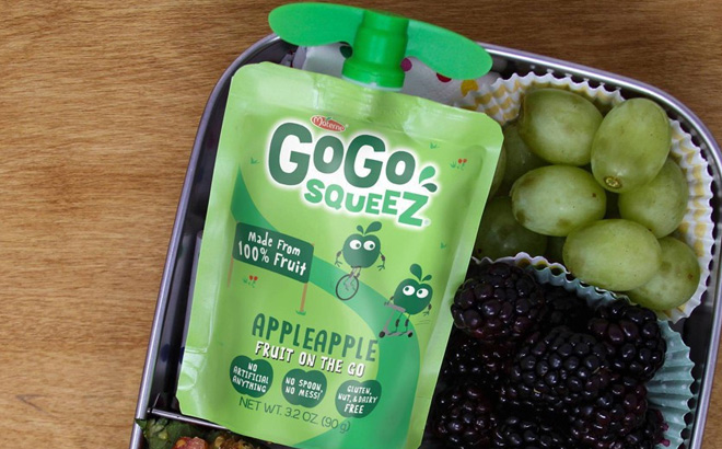 GoGo squeeZ Fruit on the Go Apple Sauce