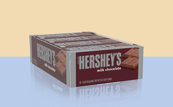 HERSHEYS Milk Chocolate Candy Bars