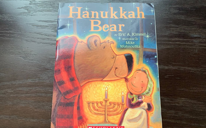 Hannukah Bear Book on the Table