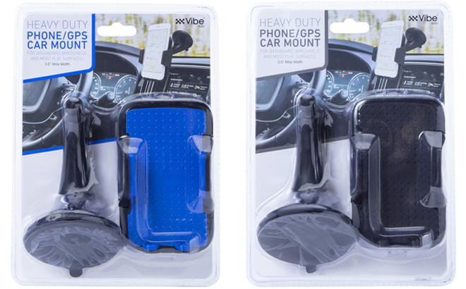 Heavy Duty Phone or GPS Suction Car Mount