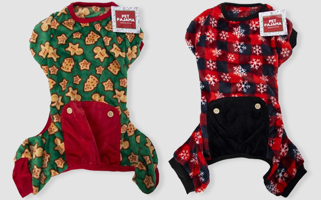 Holiday Pet Pajamas