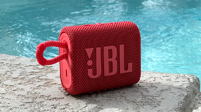 JBL Go 3 Bluetooth Speaker Red