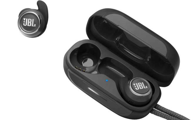 JBL Reflect Mini True Wireless Noise Cancelling In Ear Earbuds Black