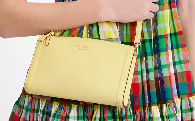 Kate Spade Knott Small Crossbody in Yellow