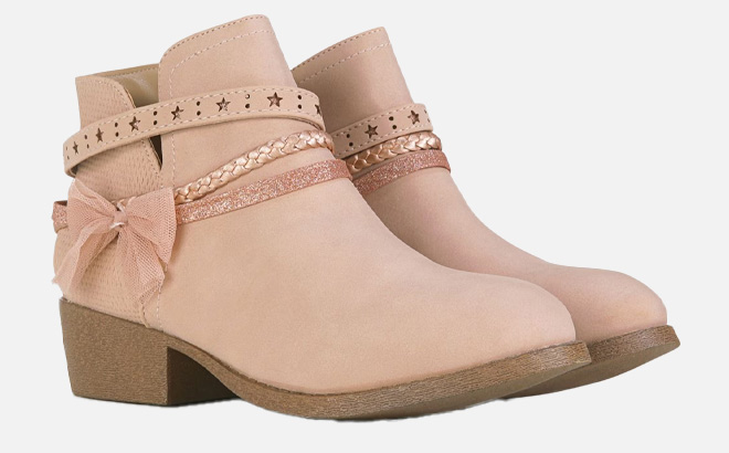 Kids Contest Bootie in Blush Color