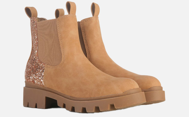 Kids Davys Chelsea Boot in Tan