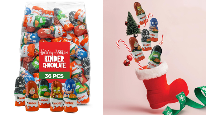 Kinder Chocolate Holiday Edition Figures 36 pcs