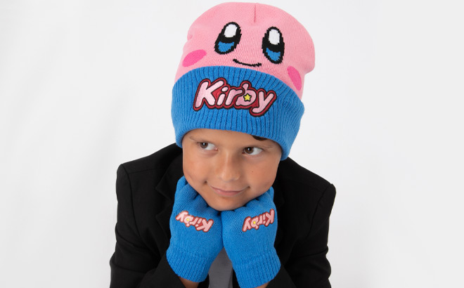 Kirby Beanie Kids Set