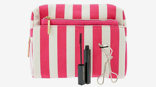 Lancome Eye Makeup Set with 2 Cosmetic Bags