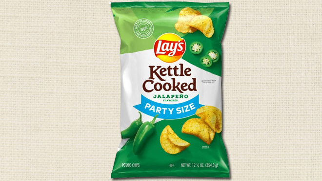 Lays Kettle Cooked Potato Chips 12 5 oz