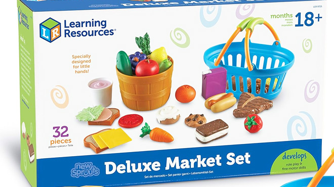 Learning Resources New Sprouts Deluxe Market Set