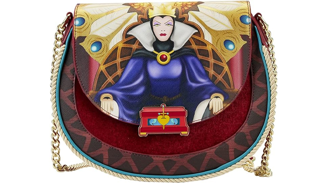 Loungefly Disney Snow White Evil Queen Throne Crossbody Purse