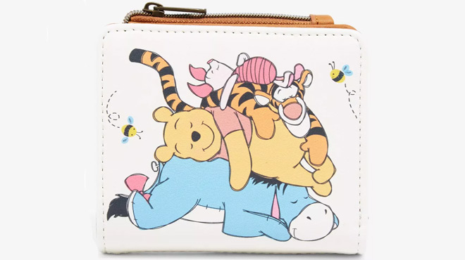 Loungefly Disney Winnie The Pooh Friends Sleeping Mini Wallet