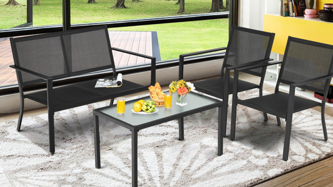 Mainstays 4 Piece Patio Set