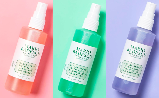 Mario Badescu Facial Spray Collection 3 Pack