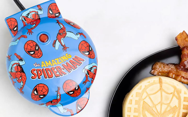 Marvel Spider Man Mini Waffle Maker