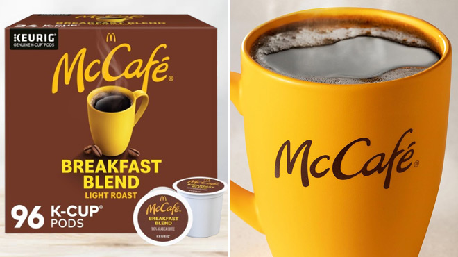McCafe Breakfast Blend Keurig K Cups