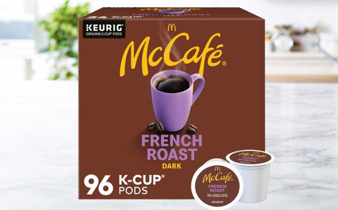McCafe French Roast Keurig K Cup Pods 96 Count
