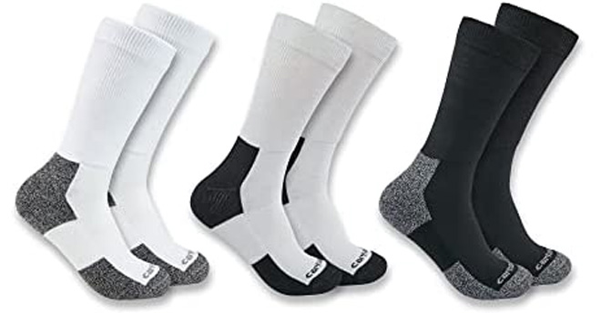 Mens Midweight Stretch Top Socks