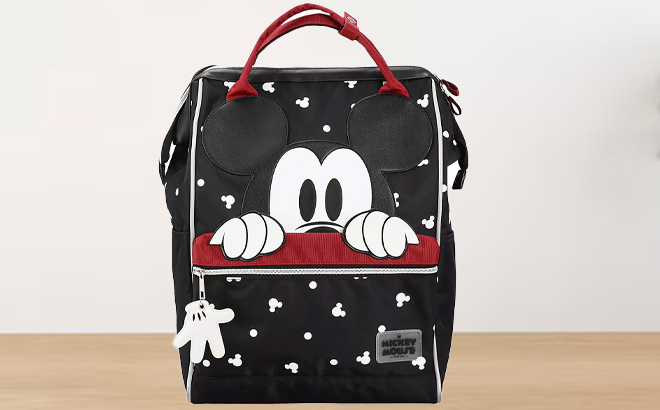 Mickey Mouse Backpack on the Desk 1