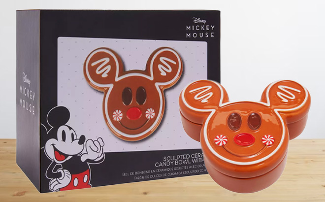 Mickey Mouse Candy Dish on the Desk 1