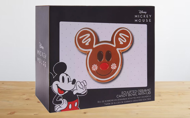 Mickey Mouse Candy Dish on the Desk