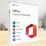 Microsoft Office Home Business License on a Table