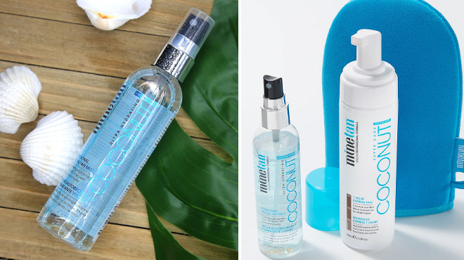 MineTan Coconut Self Tanning Foam & Facial Mist