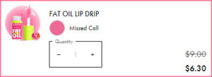 NYX Fat Oil Lip Drip Lip Gloss at Checkout