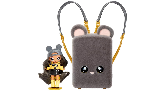 Na Na Na Surprise Mini Backpack with Mini Fashion Doll