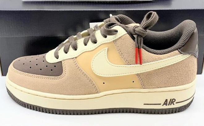 Nike Air Force 1 07 LV8 Mens Shoes in Baroque Brown Colorway