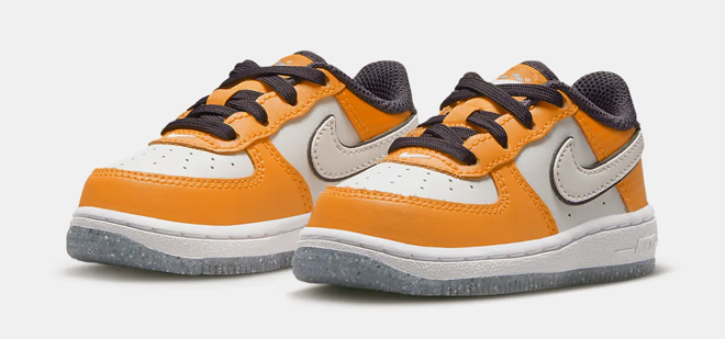 Nike Force 1 Low SE Baby Shoes Vivid Orange