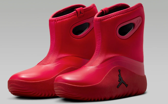 Nike Lil Drip Jordan Boots in Red