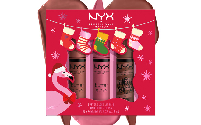 Nyx Butter Gloss Trio Holiday Gift Set