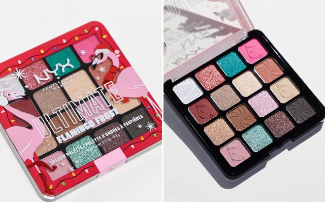 Nyx Flamingo Frost Eyeshadow Palette