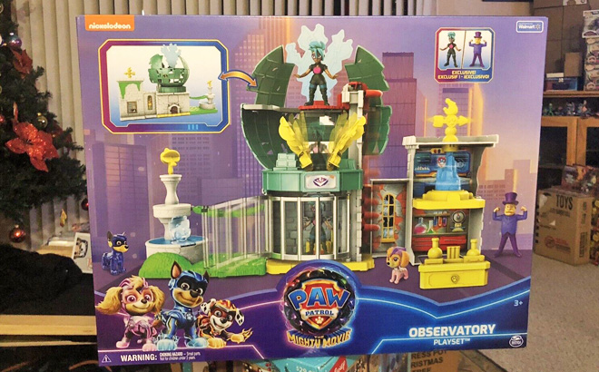 PAW Patrol The Mighty Movie Observatory Playset in a Box