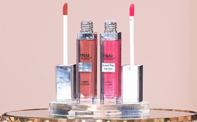 PRAI Perfect Pout Lip Gloss 2 Pack