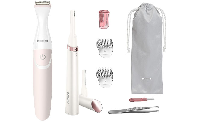 Philips Beauty Womens Bikini Trimmer and Precision Trimmer Bundle