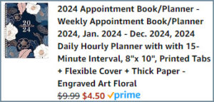 Planner at Checkout