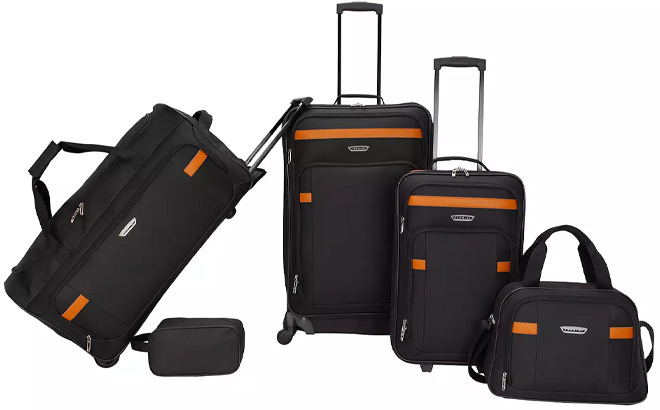 Prodigy Finley 5 Piece Luggage Set