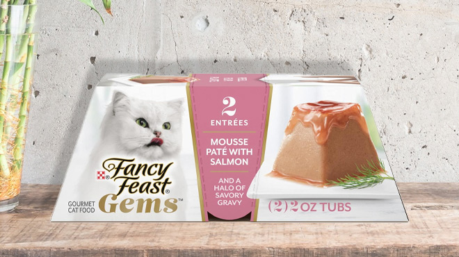 Purina Fancy Feast Mousse Pate with Salmon Cat Food