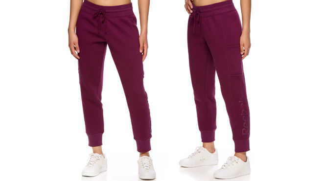 Reebok Womens Super Soft Fleece Gravity Jogger